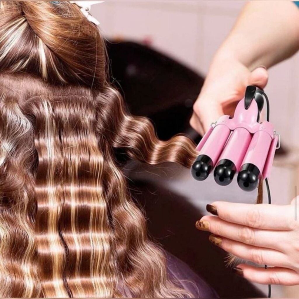 Fer à Boucler Premium, pour faire des cheveux gaufrés facilement