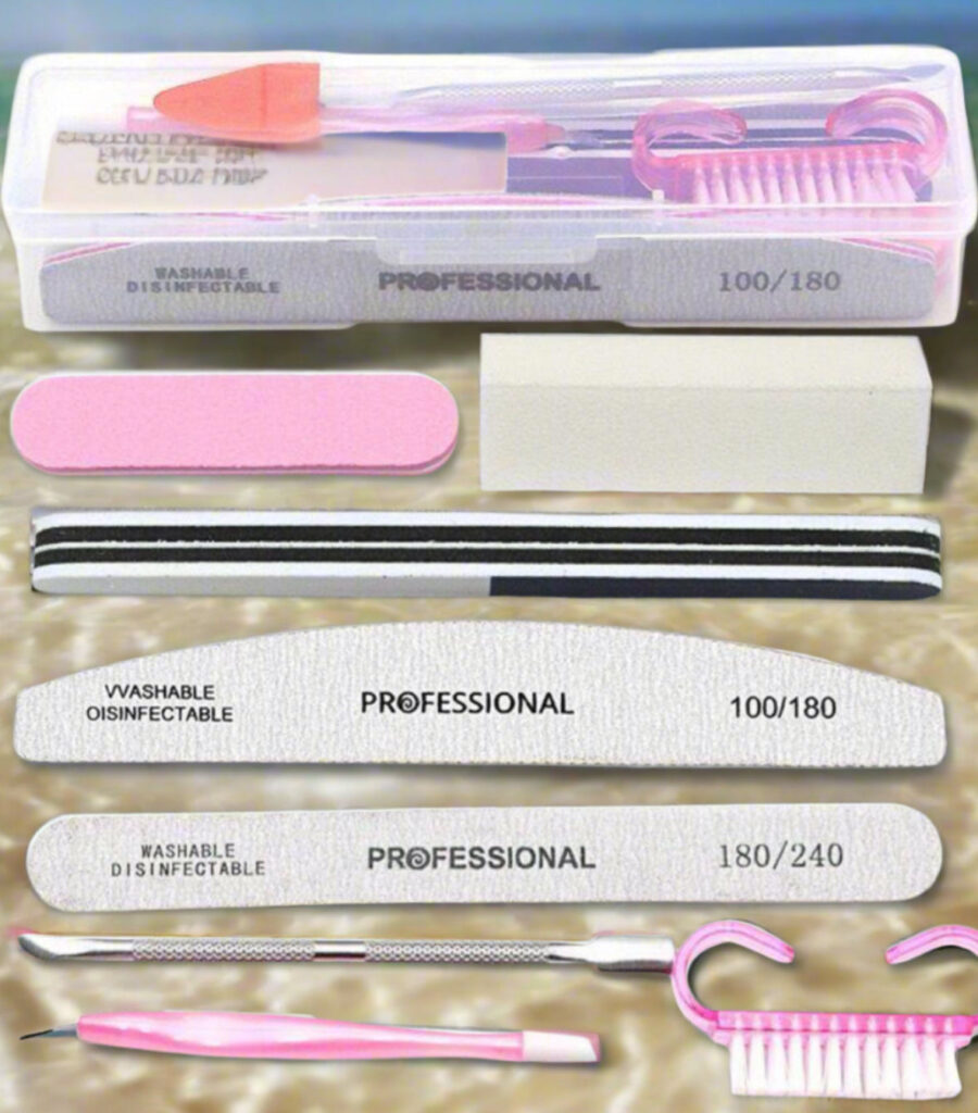 Gratuit avec l’Appareil Pro seche ongle UV/ LED lampe; l’Ensemble set professionnel pour les ongles, nail art et entretien