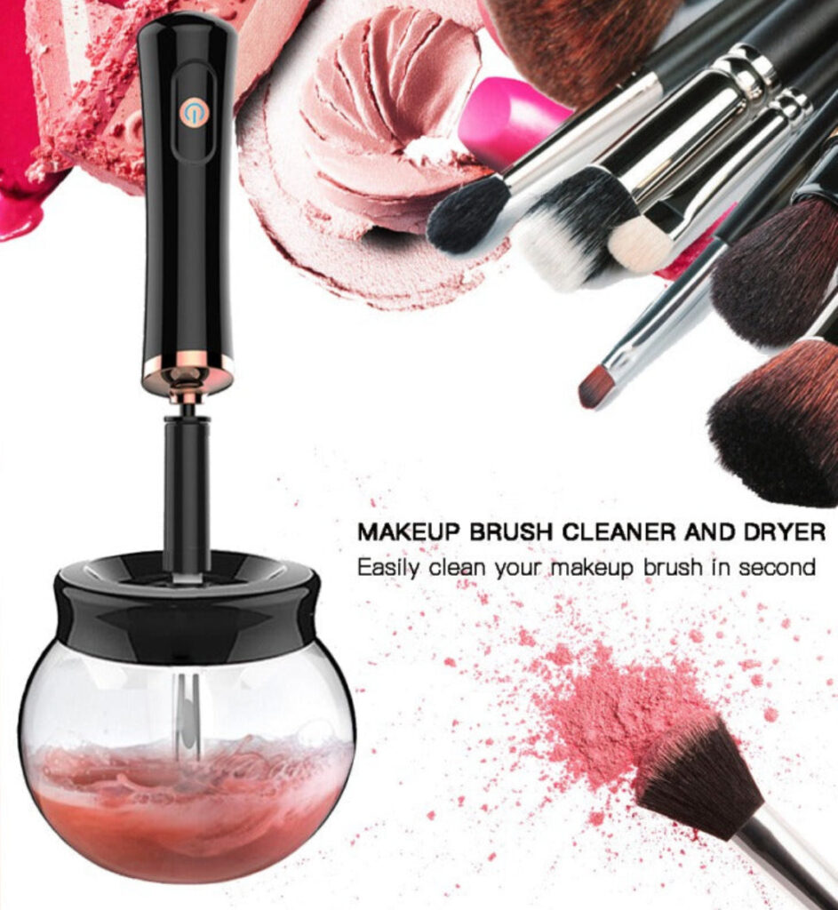 Nettoyeur Automatique pour Pinceaux de Maquillage