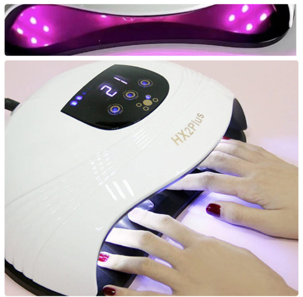 Appareil de photothérapie des ongles 4 in 1 séchage  au choix; à froid et à chaud