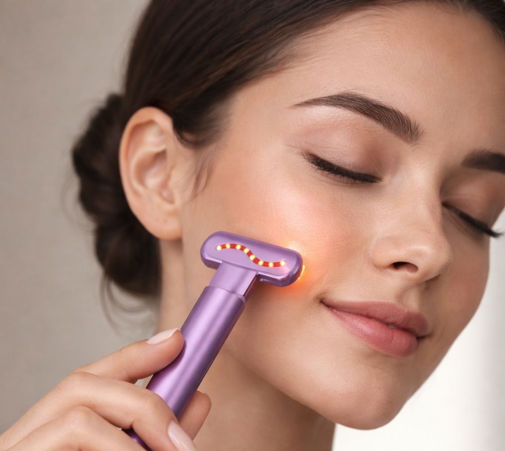 Baguette 4 in 1 couleur Violet+ Thérapie infrarouge revitalisante