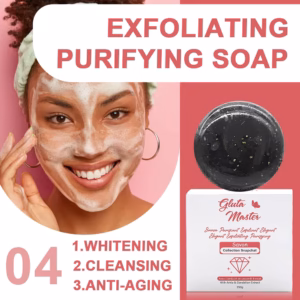 - Gluta Master Diamond Savon Purifiant Exfoliant